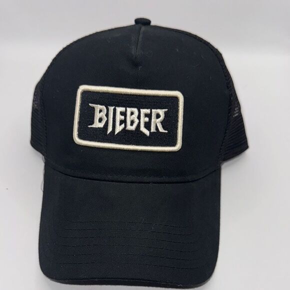Bieber Black Baseball Cap - Picture 2 of 8
